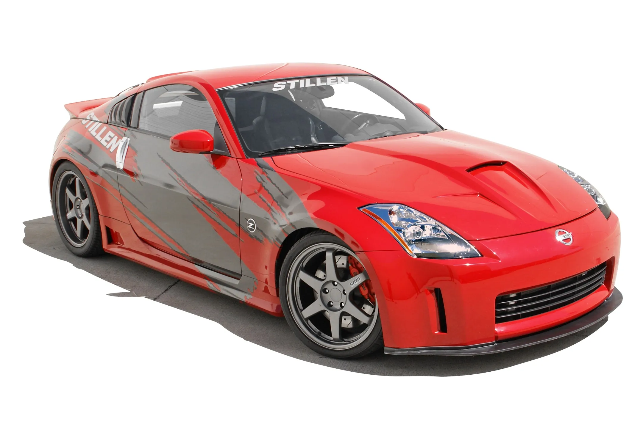 2003-2005 Nissan 350Z [Z33] Front Splitter [For OEM Fascia] - 1035011SP