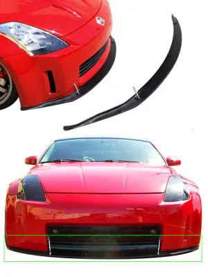 2003-2005 Nissan 350Z [Z33] Front Splitter [For OEM Fascia] - 1035011SP