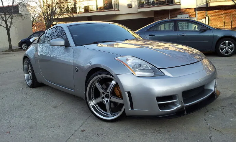 2003-2008 Nissan 350Z Front Splitter [For STILLEN Series 2 Fascia Only] - 1035010SP