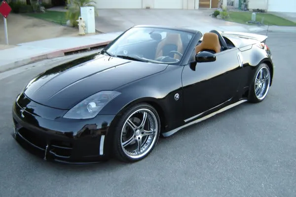 2003-2008 Nissan 350Z Front Splitter [For STILLEN Series 2 Fascia Only] - 1035010SP