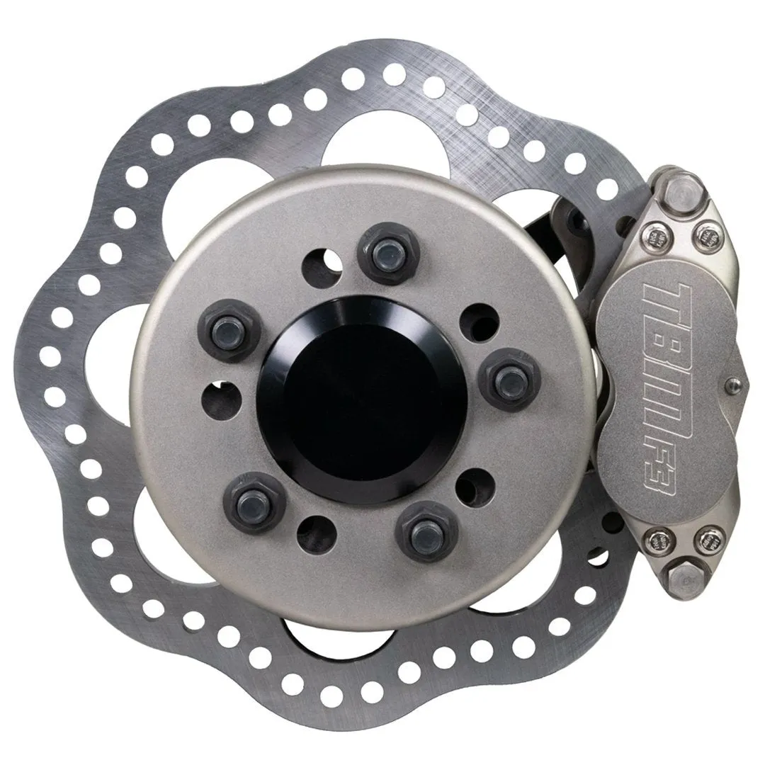 2015-22 Ford Mustang S550 Medium Duty Drag Racing Front Brake Kit (Reusing Factory Hubs) 001-0255