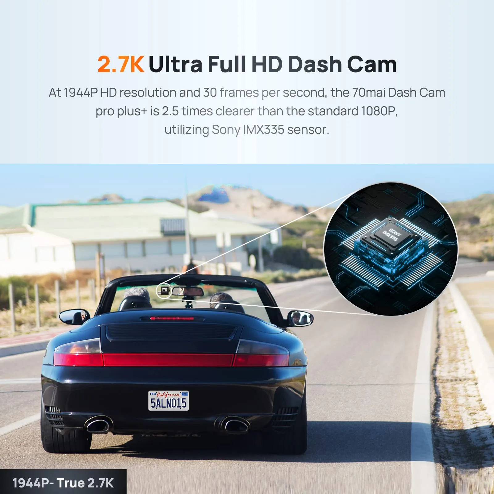 70mai Dash Cam Pro Plus  A500s