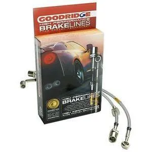 99  Lexus IS200 Brake Lines (UK Kit with DOT Collars) by Goodridge