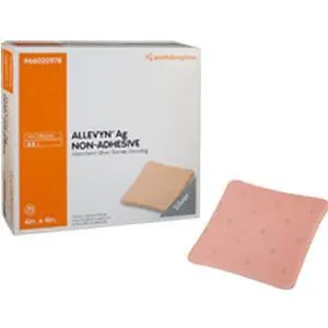 ALLEVYN Ag Non-Adhesive Barrier Dressing 2" x 2"