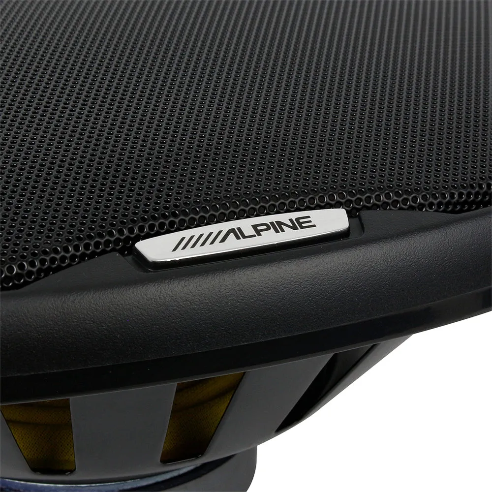 Alpine 6x9" 2-Way Coaxial Speaker Pair 280W Peak (45W RMS) 4 Ohm SXE-6926S Black