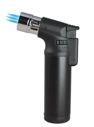 Ares Quad Flame Torch Lighter - Black Matte