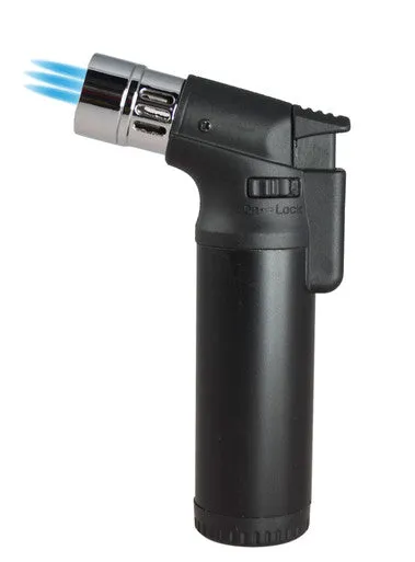 Ares Quad Flame Torch Lighter - Black Matte
