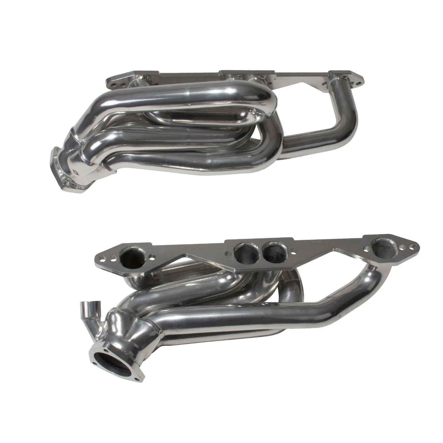 BBK Performance Parts 40070 1996-99 CHEVY TRUCK SUV 5.0L 5.7L 1-5/8 SHORTY HEADERS (POLISHED SILVER CERAMIC)