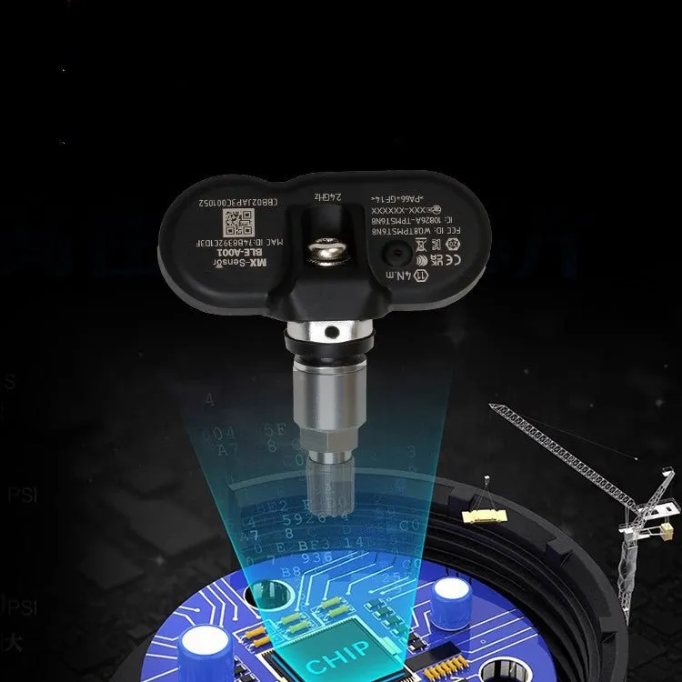 BLE Bluetooth TPMS For Tesla (4pcs)