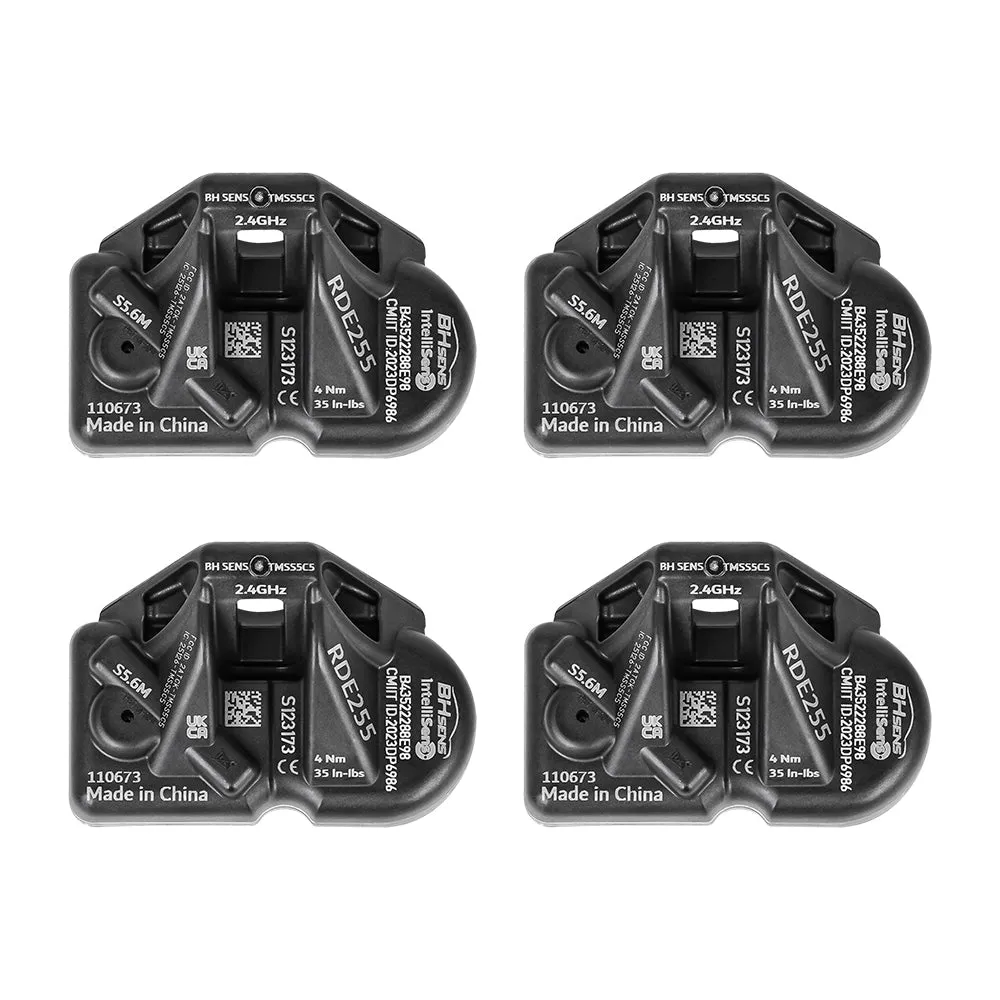 BLE Bluetooth TPMS For Tesla (4pcs)