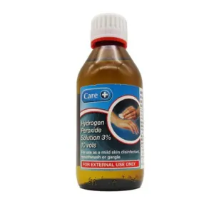 Care Hydrogen Peroxide Fluid 3 % 200 ML