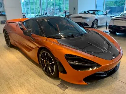 DMC McLaren 720s & 765LT Forged Carbon Fiber P1 Senna GTR Style Front Hood Bonnet
