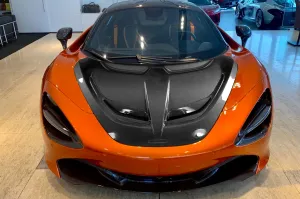 DMC McLaren 720s & 765LT Forged Carbon Fiber P1 Senna GTR Style Front Hood Bonnet