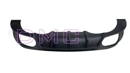 DMC Porsche Macan (2019-2023) EVO Rear Bumper with integrated diffuser fits GTS S & Turbo S