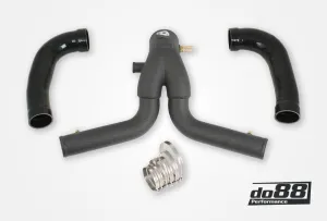 Do88 Porsche 911 Turbo (991.2) 2015- Y-Pipe, Black for do88 IC