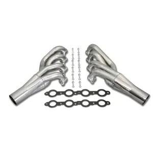 Doug's Mid Length Headers - 1-7/8 in Primary - 3 in Collector - Silver Ceramic - GM LS-Series - GM F-Body 1970-81 (Pair)