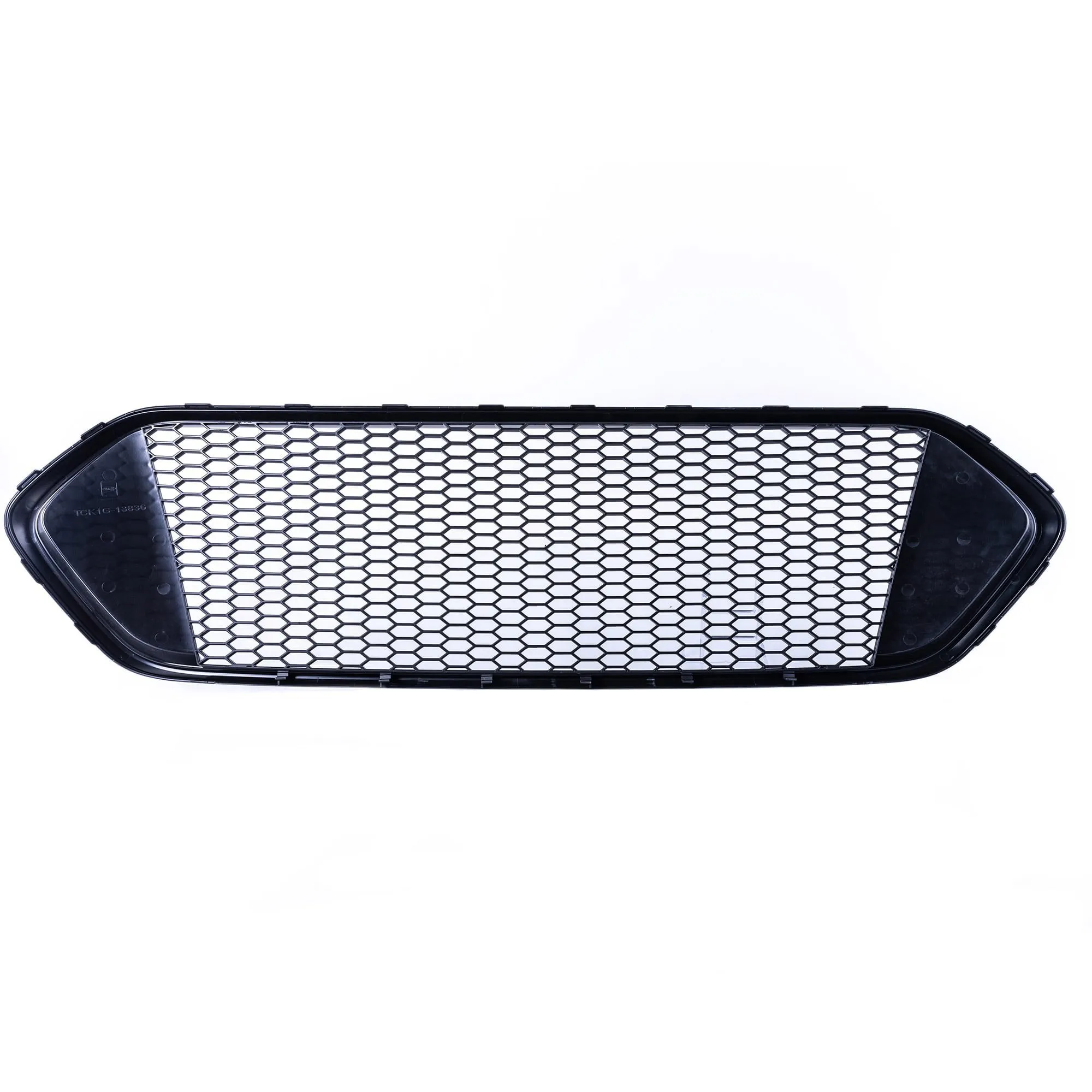 For Ford Transit Custom Front Badgeless Honeycomb Grille Only - Matte Black Painted and Ready to Fit