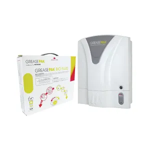 GreasePak MSGD5 Dosing Fluid x 3 & GreasePak Dosing Module Battery Operated Starter Pack