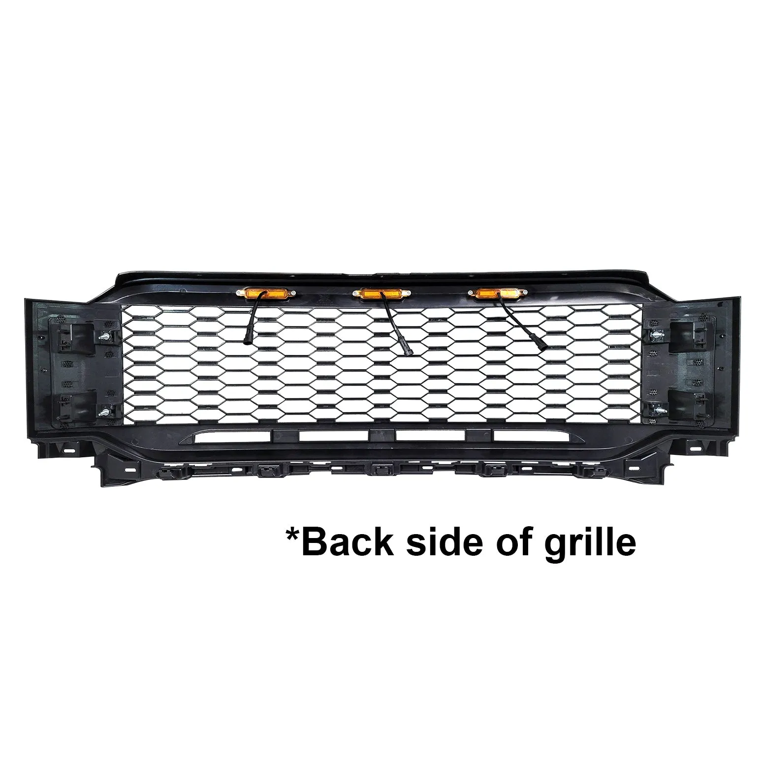 Honeycomb Mesh Grille for 2021-22 Ford F150 (Matte Black)