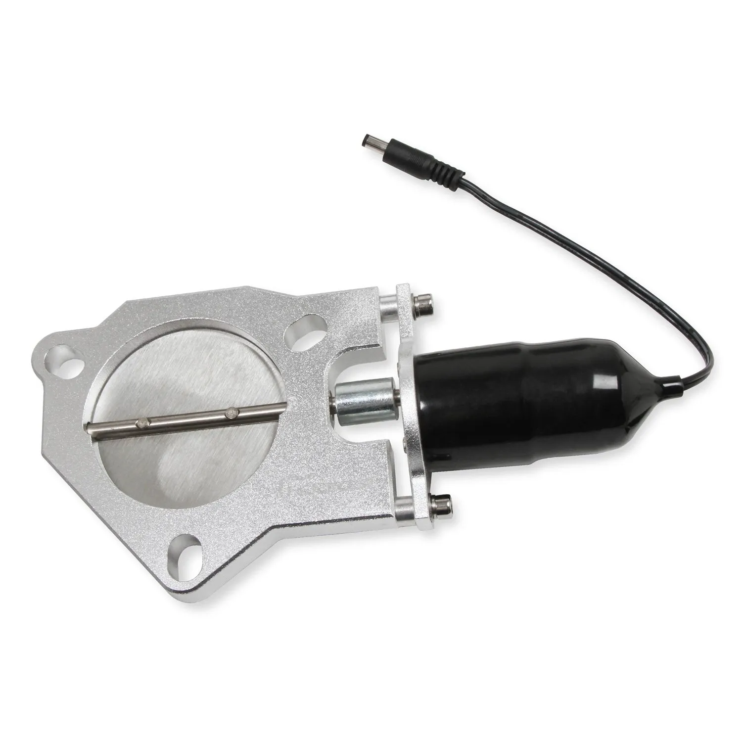 Hooker Electric Exhaust Cut-Out - Bolt-On - Dual - 3" Pipe Diameter - Hardware/Wire Harness Included - Aluminum