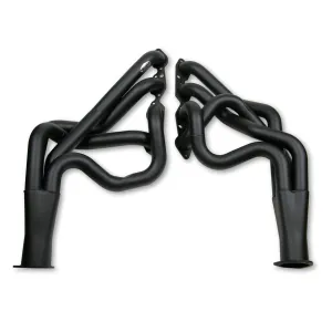 Hooker Super Competition Headers - 2.125 in Primary - 3.5 in Collector - Black Paint - Big Block Chevy - GM F-Body / X-Body 1967-75 - Pair