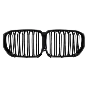 Kidney Grilles for 2019-22 BMW X5 G05 (Gloss Black Dual Slat)