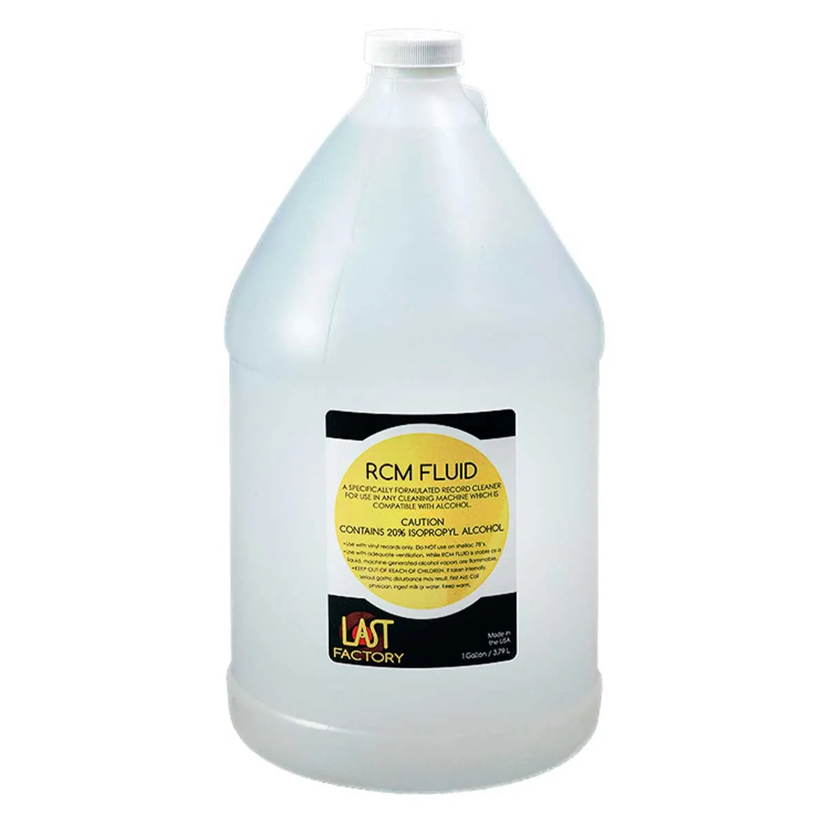 Last Record Cleaning Machine (RCM) Fluid