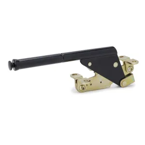 Lokar Floor Mount Parking Brake Assembly 10" Long Steel Black Powder Coat - Each
