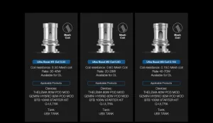 Lost Vape Ultra Boost V2 Coils