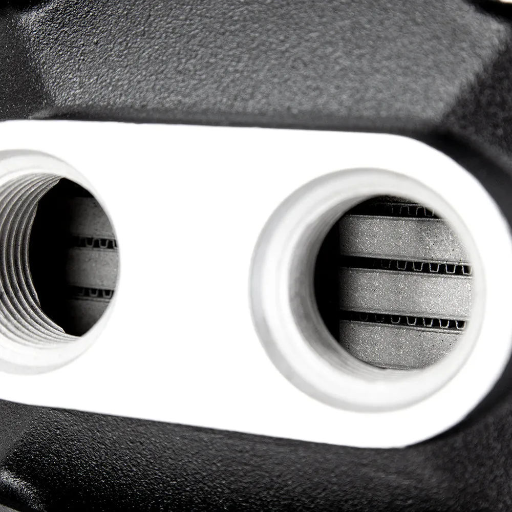 Mishimoto Air-to-Water Intercooler, Dual-Pass Coolant, 1000HP-Same Side Inlet/Outlet - MMINT-A2W-DP-2