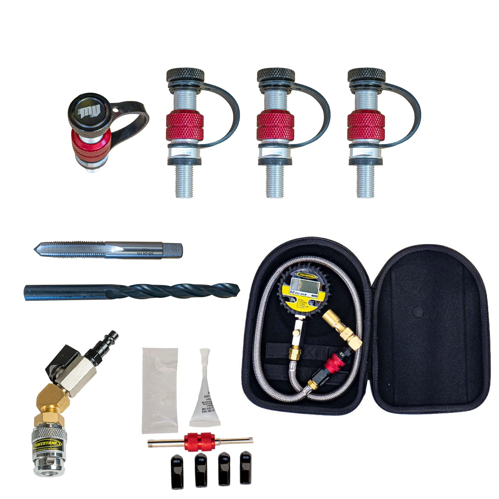 Monster Valve Tap2 - Tap install - Rapid Tire Air Up and Air Down Kit