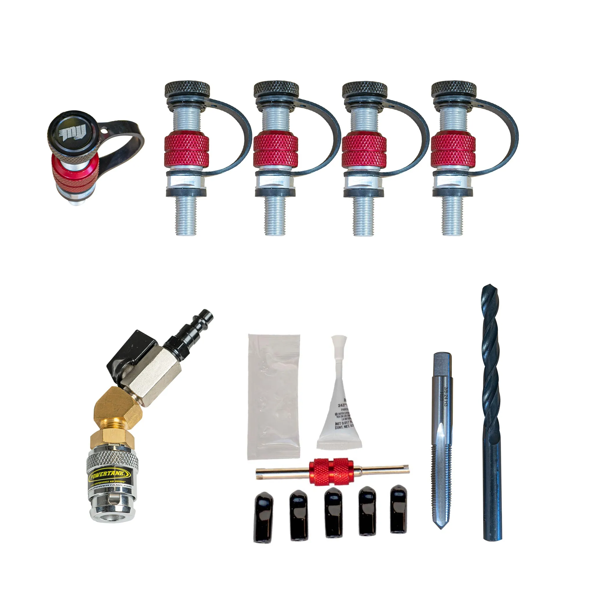 Monster Valve Tap2 - Tap install - Rapid Tire Air Up and Air Down Kit
