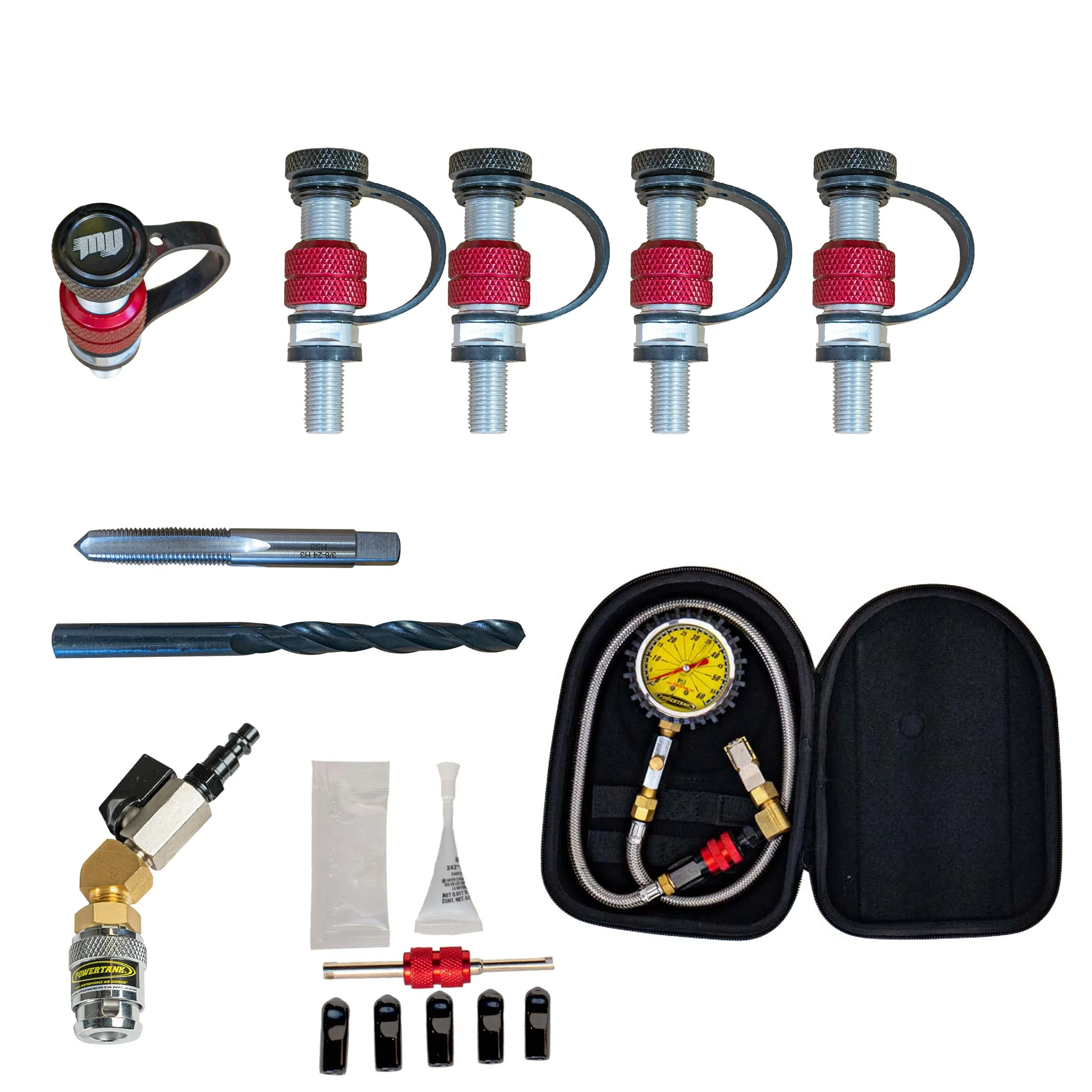 Monster Valve Tap2 - Tap install - Rapid Tire Air Up and Air Down Kit