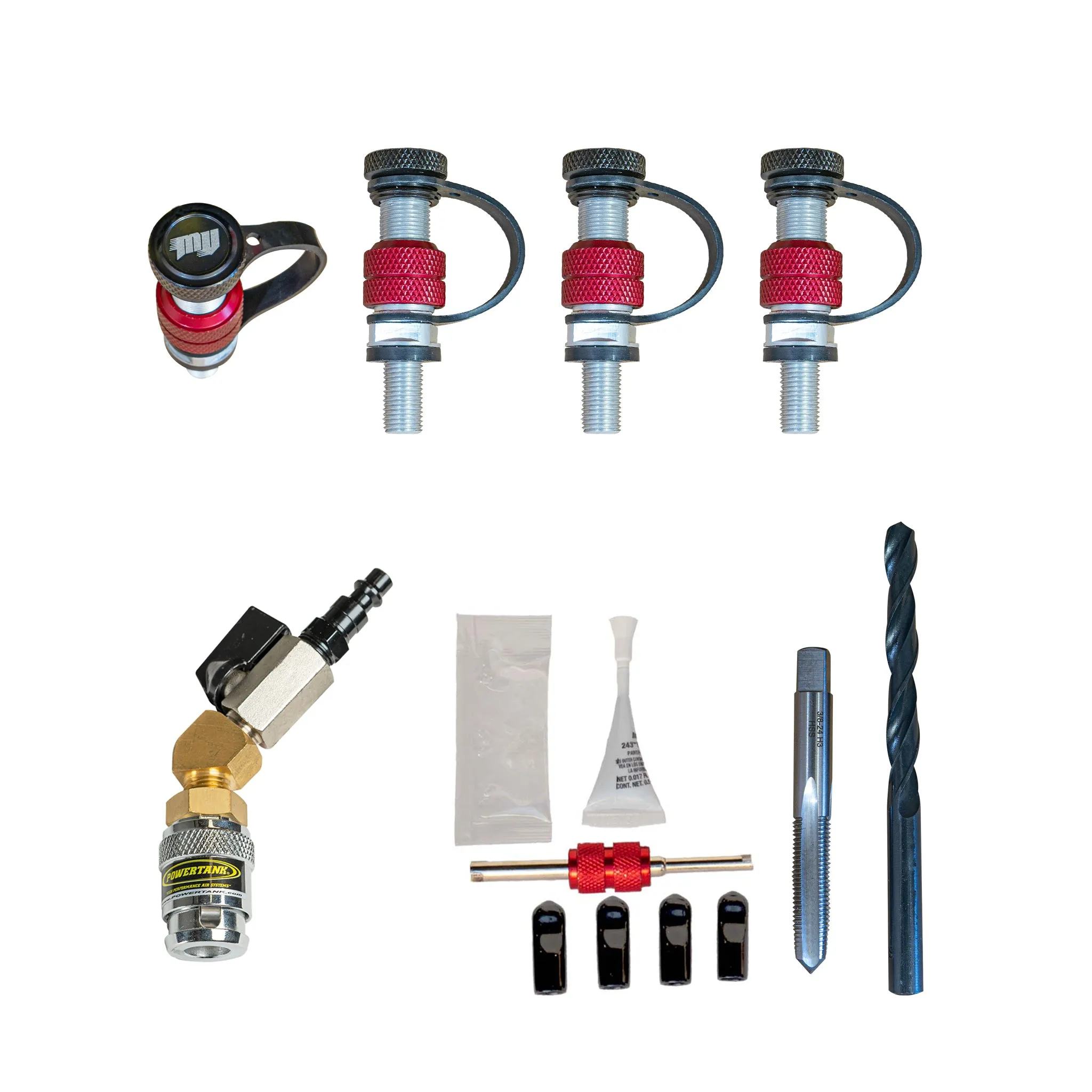 Monster Valve Tap2 - Tap install - Rapid Tire Air Up and Air Down Kit