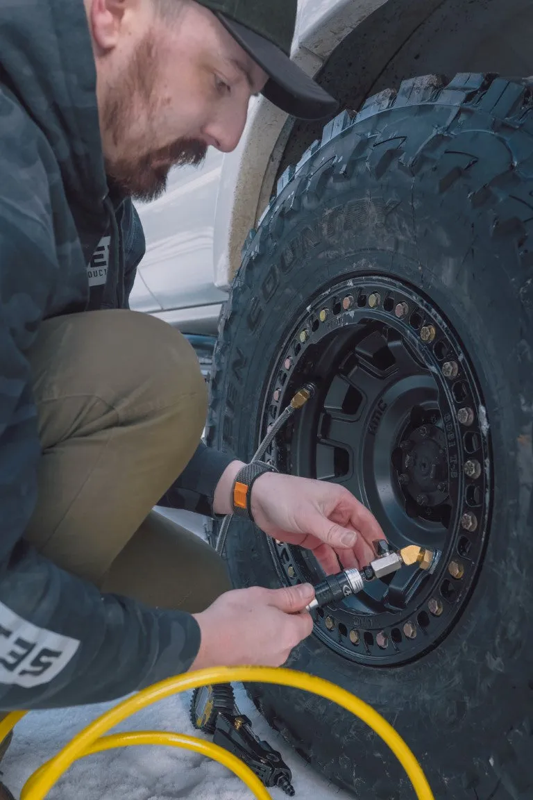 Monster Valve Tap2 - Tap install - Rapid Tire Air Up and Air Down Kit