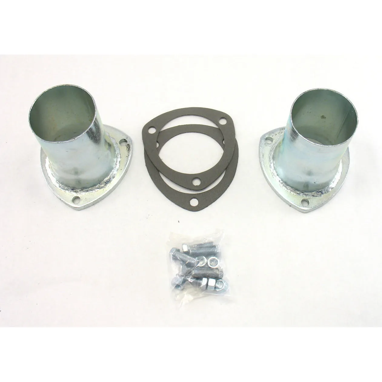 Patriot Collector Reducer - 3-Bolt Flange - Steel - Zinc Plated - (Pair)