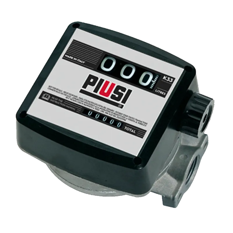 PIUSI K33 Meter Ver A 3 Digit Mechanical Diesel 20-120lpm