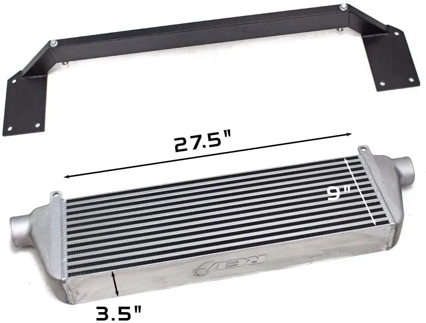 Rev9 Intercooler Kit Subaru WRX (2015-2021) Front Mount w/ Black Piping