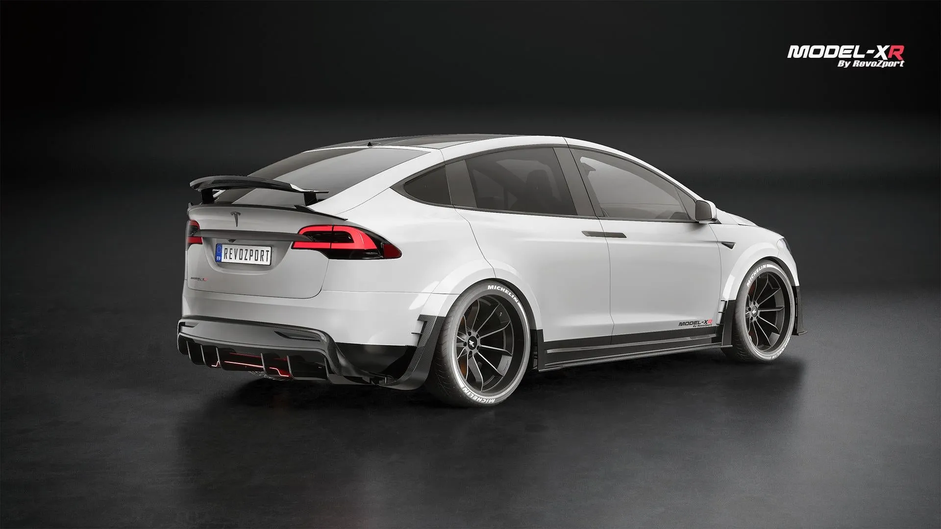 Revozport R-Zentric Model XR Widebody Aerokit for Tesla Model X