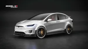 Revozport R-Zentric Model XR Widebody Aerokit for Tesla Model X