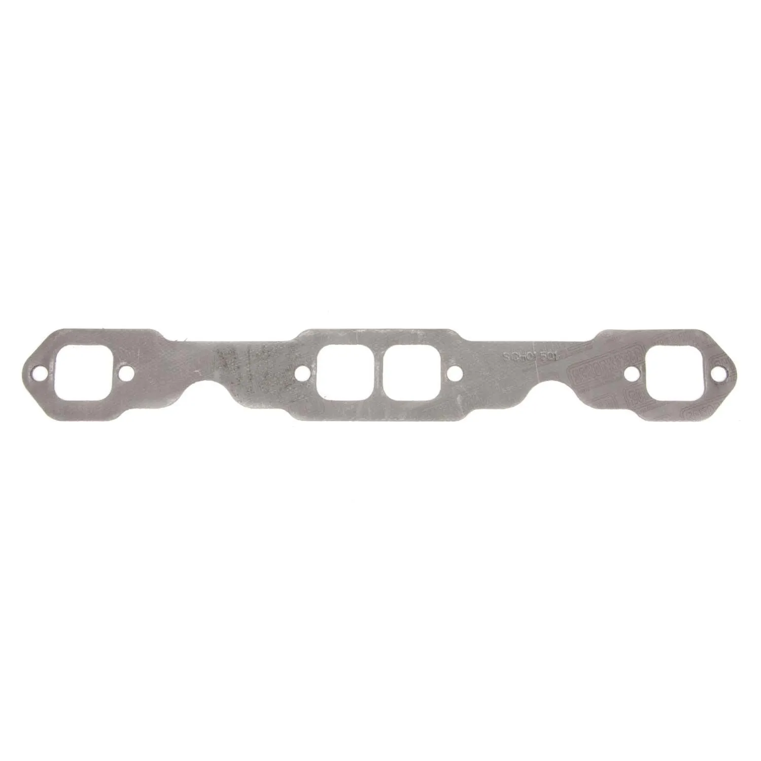 Schoenfeld Header Gasket - Standard Shape Port SB Chevy 265 - 400 - 1 5/8" Square Shape Port