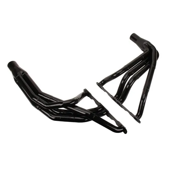Schoenfeld Headers IMCA Modified Headers 1-5/8 to 1-7/8" Primary 3" Collector Steel - Black Paint