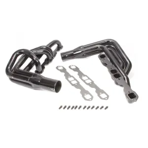 Schoenfeld Headers IMCA-UMP Stock Car Headers 1-5/8" Primary 3" Collector Steel - Black Paint