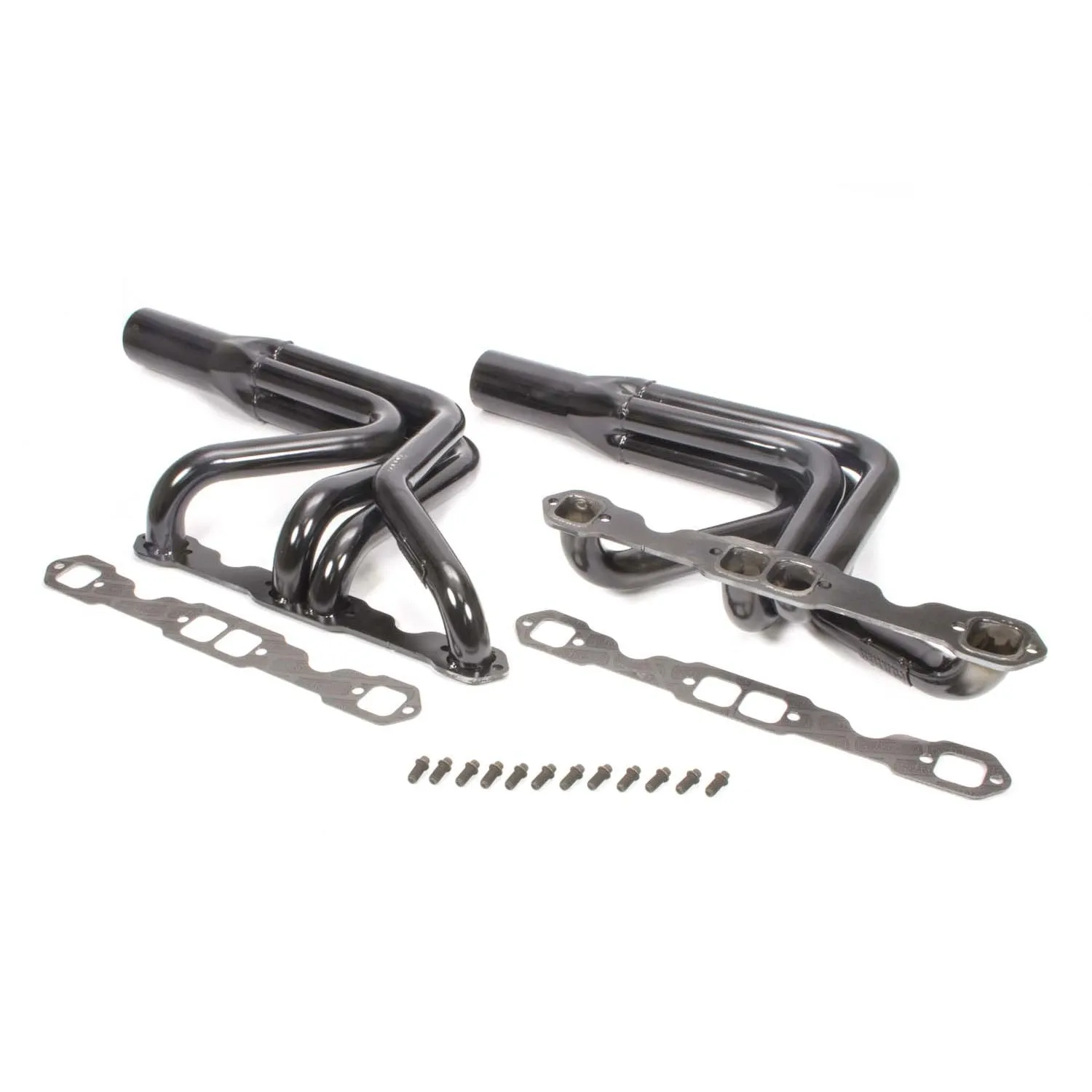 Schoenfeld Late Model Sportsman "Chassis" Headers - 1-5/8" Diameter x 30" Length Tubes - 3" Diameter x 8" Length Collector - Standard SB Chevy