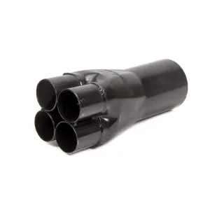 Schoenfeld Slip-On 4 Tube Collector - 1-7/8" Tube Diameter - 3-1/2" Collector Diameter
