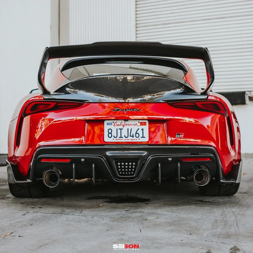 Seibon TD-Style Carbon Fiber Spoiler | 2020  Toyota GR Supra