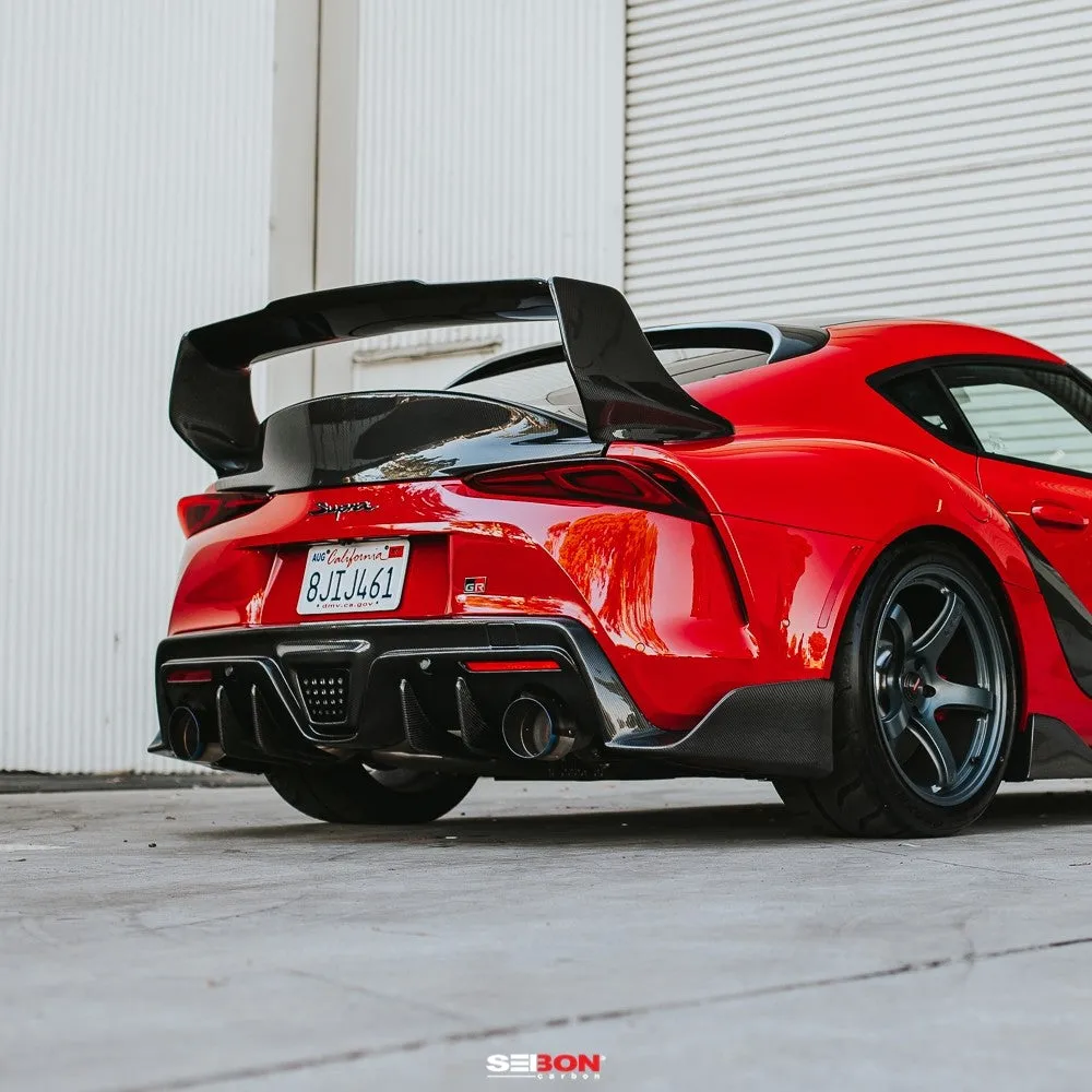 Seibon TD-Style Carbon Fiber Spoiler | 2020  Toyota GR Supra