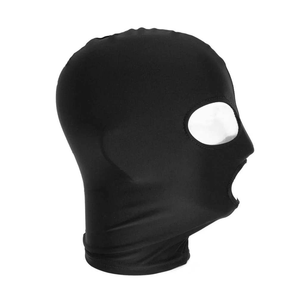 Spandex Hood with Open Mouth and Eyes