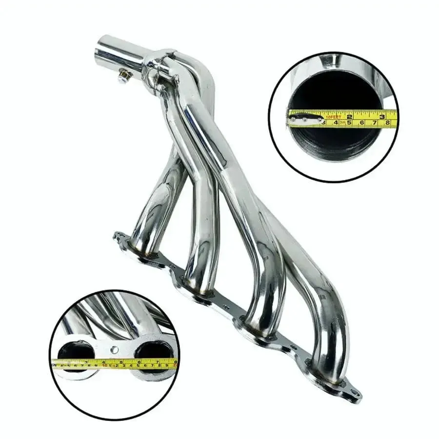 SPELAB Exhaust Header for 2014-2017 Chevy GMC GMT800 V8 Engine 5.3L 6.2L