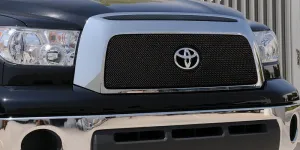 T-REX Sport Series, Overlay Grilles w/ Logo Opening - Powdercoat - 2007-2009 Tundra